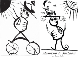ilustrações para o Manifesto do Sonhador, regina gulla